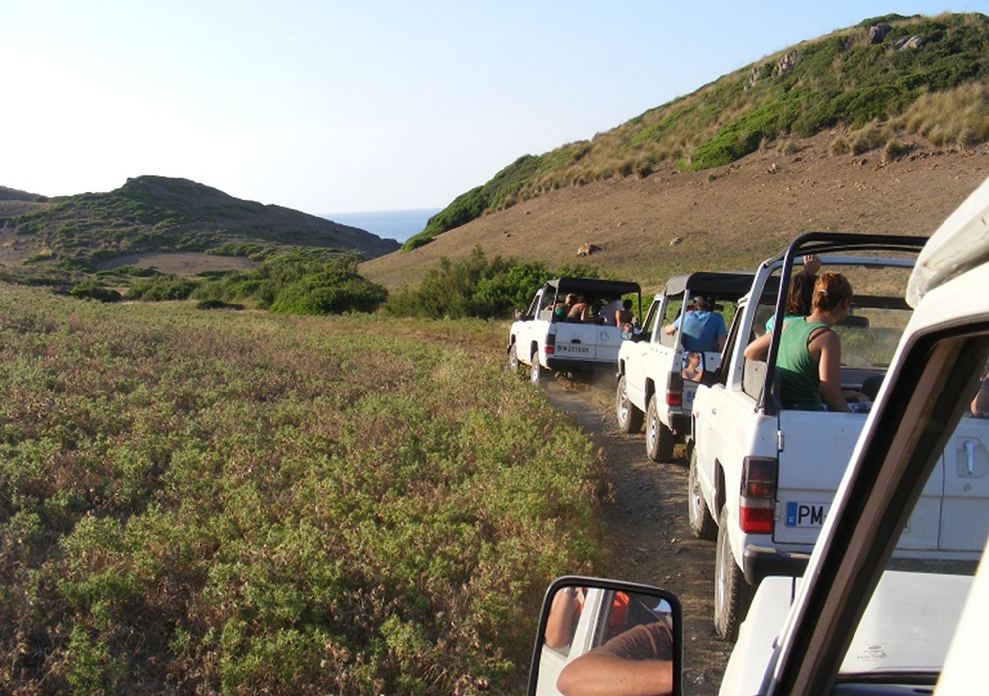 tours guiados Excursión Jeep Safari 4x4 en Menorca